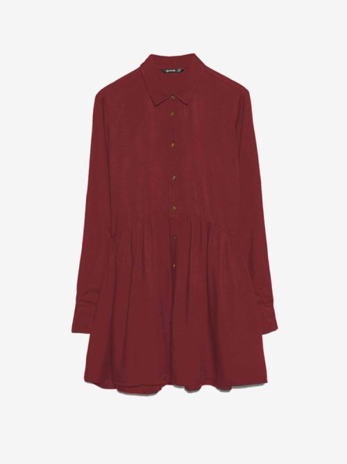 Áo blazer linen pha dáng thụng