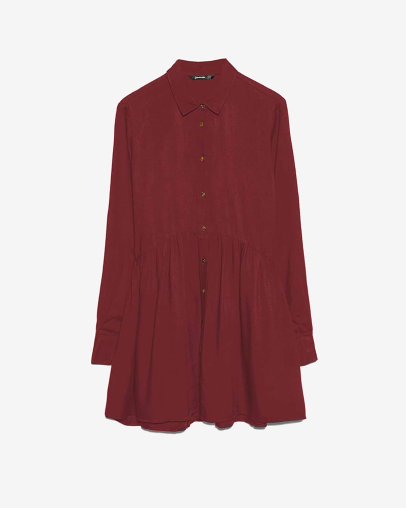 Áo blazer linen pha dáng thụng